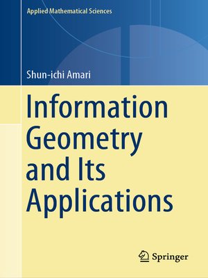 cover image of Information Geometry and Its Applications